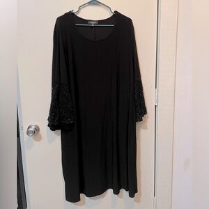 R & M Richard’s 22W black lace dress
